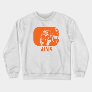 Janis Joplin Tribute Vintage T-shirt Design Crewneck Sweatshirt